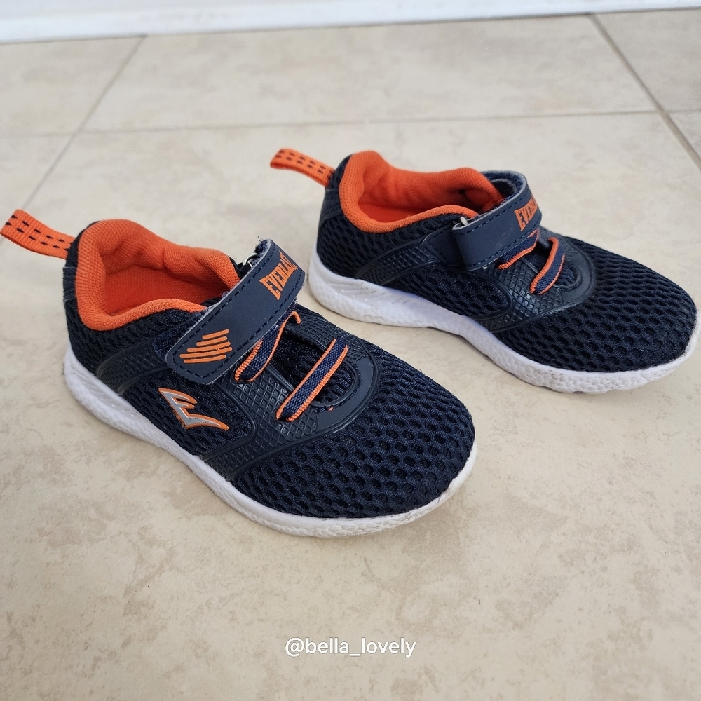 Everlast Kids' Navy and Orange Sneakers